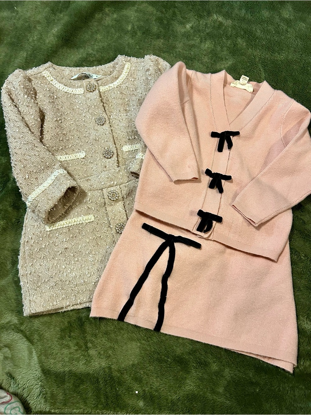 Girls 2 Piece outfit bundle- Jessica Simpson & Le Chic Tweed size 2T